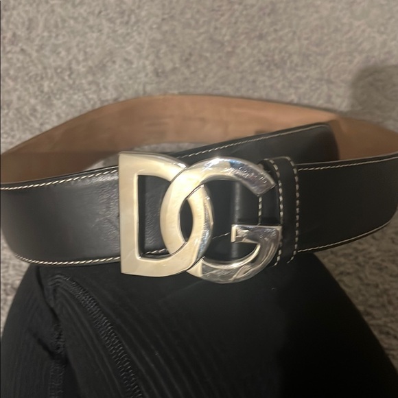 Dolce & Gabbana Accessories - Dolce & Gabbana Women Black Leather Belt